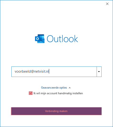 SKV mail instellen microsoft office 365 stap 3 SKV mail instellen microsoft office 365 stap 3