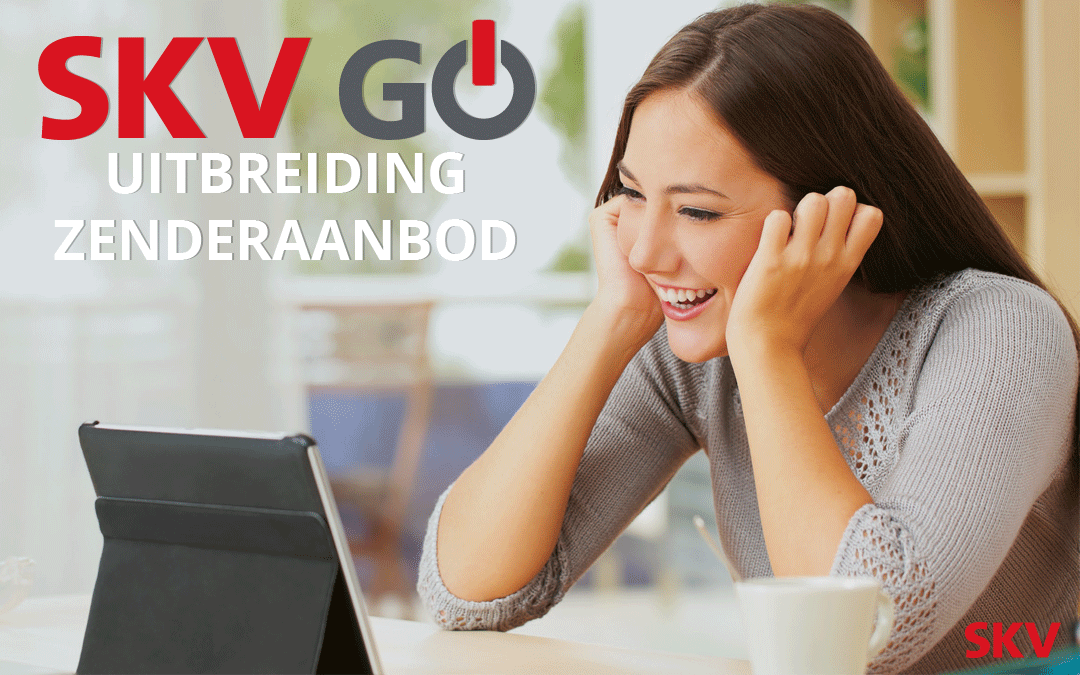 Uitbreiding zenderaanbod SKV GO